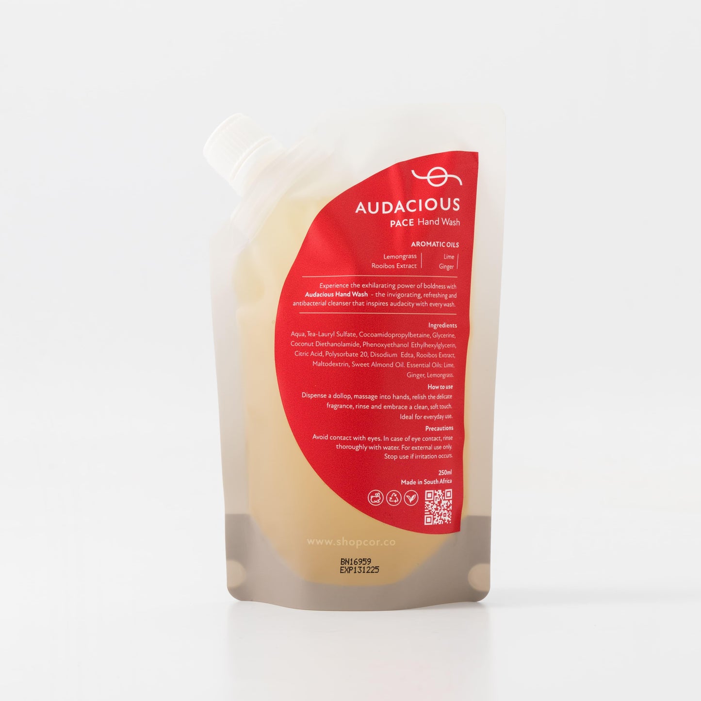 PACE Hand Cleanser (250ml) - COR